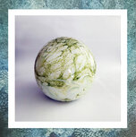 as-in-glas-glasbol-glasreliek-eeuwige-roos-groen-uniek