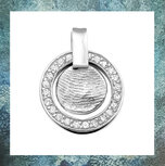 assieraden-401-SZ--hanger-circel-zilver-vingerafdruk-zirkonias