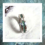 asring-ring met as-ring zilver voor as-damesring voor as-see you gedenksieraden-seeyou