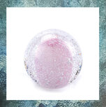 Glasreliek Bol Bulb Roze