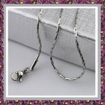 Edelstalen ketting slank