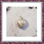 Medaillon Hartje Zilver