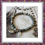 Asarmband Karma Jasper Buddha XS