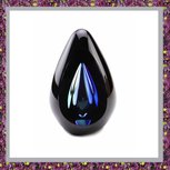 Glasreliek Diamond Black Blue