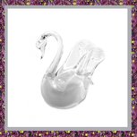 Glazen Zwaan Wit
