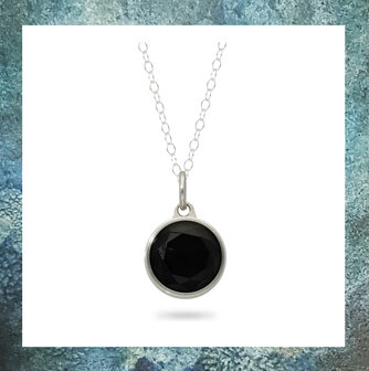 ashangertje-assieraad-as-pendant-staal-rvs-kristal-zwart-onyx-facet-geslepen