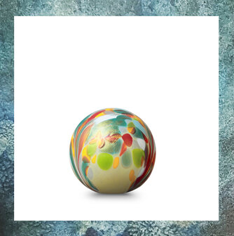 Urn-Bol-Flowerfield-Glazen-Glas-Mini-Urn-voor-as-Glasobject-Bol