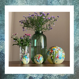 Urn-Bol-Flowerfield-Glazen-Glas-Mini-Urn-voor-as-Glasobject-Bol