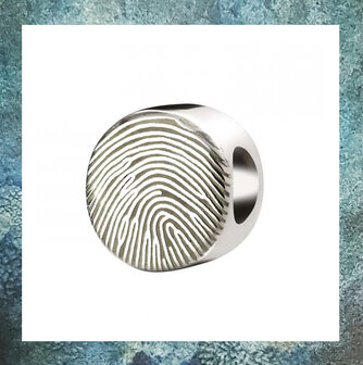 askraal-vingerafdrukbedel-asbead-bedel-voor-as-zilver-rond-circel-vingerafdruk