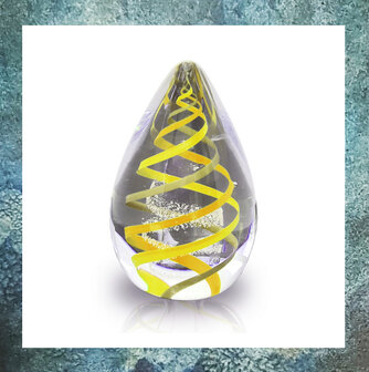as-in-glas-asdruppel-samenstroom-geel-glasreliek-glasobject-herinneringsgeschenk-gedenkgeschenk