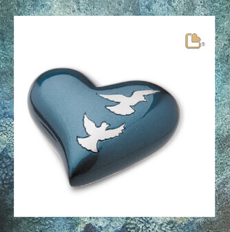 hartje-urn-messing-keepsake-H572-HUH572-glanzend-loveurns-Azure-Blue-duiven-duifjes-doves