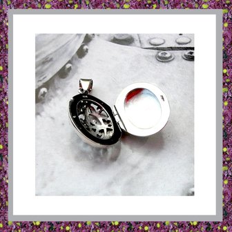 Medaillon Sterling Zilver Ovaal