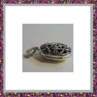 Medaillon Sterling Zilver Ovaal