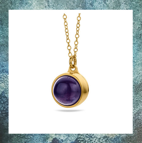 amethyst,assieraden,assieraad ketting,asjuweel,asjuweeltje,asjuwelen,gedenksieraad,asverwerking in sieraad,rouwsieraad