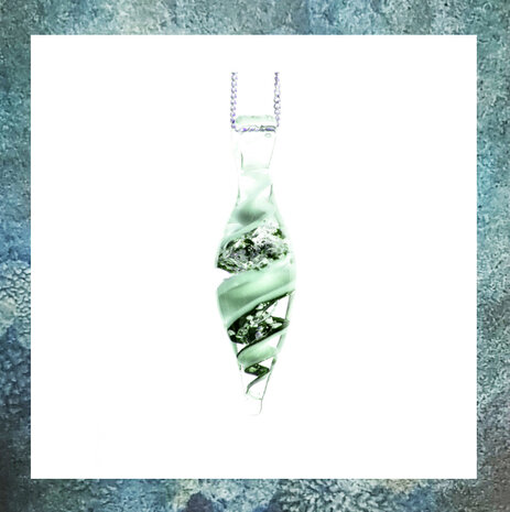 glasbedel,asbedel,glazen gedenksieraad,as in glas verwerken,as bewaren in glas